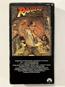 Raiders of the Lost Ark VHS 1988 Paramount Pictures - Picture 1 of 7