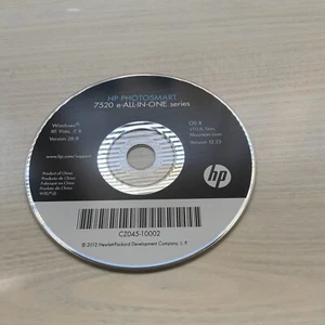 Setup CD ROM for HP PhotoSmart 7520 Series Software for Windows and macOS - Picture 1 of 2