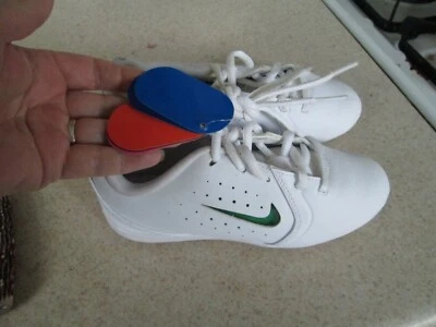 Tênis Nike Air branco 12C "SWOOSH PACK" TAMANHO 12 C infantil raro!  Cor mutável - Imagem 1 de 4