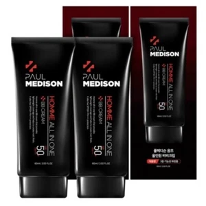 PAUL MEDISON Homme All In On BB Cream 60 ml (2,02 oz) x 2 piezas / FPS 50+ PA+++ Corea - Imagen 1 de 24