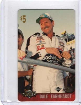 1996 Assets Phone Cards $5 #6 Dale Earnhardt - Image 1 of 2