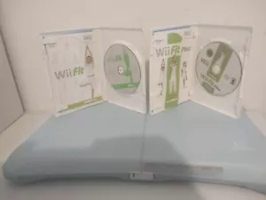 Nintendo Wii Fit + Wii Fit Plus With Balance Board And Blue Pelican Slip Case - Picture 1 of 3