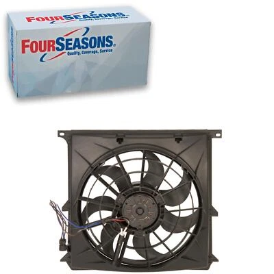 4 季空调冷凝器风扇组件适用于 1996 - 1999 年宝马 318is — 第 1/4 张图片