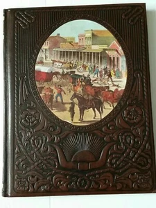 The Old West Series - The Townsmen - Time LIfe Books 1975 Brown Leatherette - Imagen 1 de 12