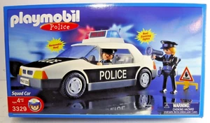 Playmobil Feuerwehr & Polizei 3329 beleuchteter Truppwagen von 2002 Neu in versiegelter Verpackung - Bild 1 von 2