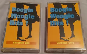 BOOGIE WOOGIE HITS! SET OF 2 CASSETTES TAPES (20 SONGS ON EACH TAPE), 1996 - Picture 1 of 4