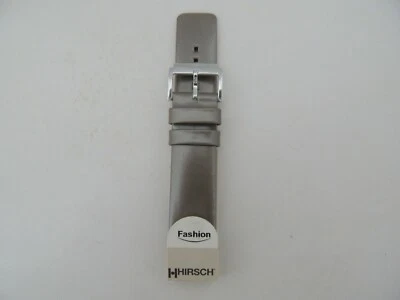 Correa de cuero genuino Hirsch MODA GRIS 20mm Foto 1 de 2