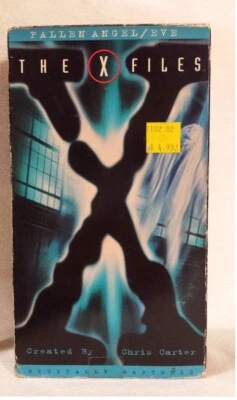 The X-Files Fallen Angel / Eve VHS 1996 Paranormal XRental Used Molder TV Show - Image 1 of 4