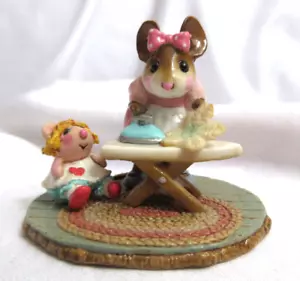 Wee Forest Folk M-291 Ironing Dollie's Dress Retired Donna Peterson 2003 NWOB - Picture 1 of 9
