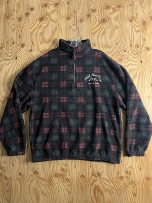 Camisa Taylor Swift XL Polar a Cuadros Chaqueta de Días 1/4 Cremallera Rojo Versión Era Suéter Foto 1 de 4