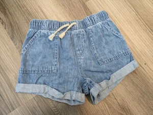 Cat & Jack Youth Girls Short Cotton Denim Pullover Shorts 8 Medium Target - Picture 1 of 7