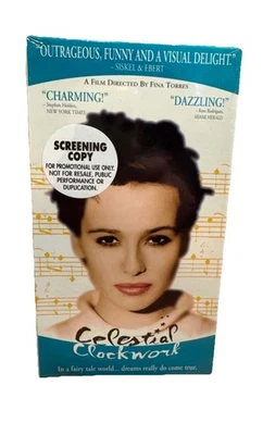 Celestial Clockwork VHS Demo Promo Screener Sealed 1995 Ariadna Gil Fina Torres - Image 1 of 4