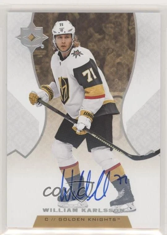 2019-20 Upper Deck Ultimate Collection Auto William Karlsson #27 Auto - Image 1 of 2