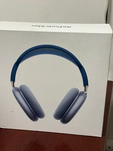 Casque supra-auriculaire sans fil Apple AirPods Max bleu ciel - Photo 1 sur 4