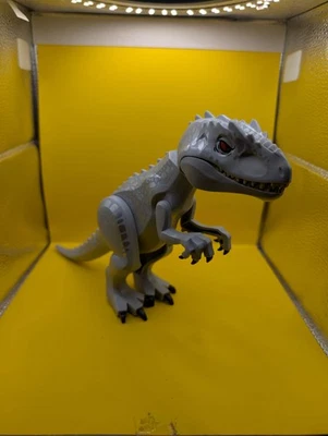 Dinosaur Indominus rex indorex02 with Silver Spots Jurassic World Lego Minifigur - Image 1 of 4