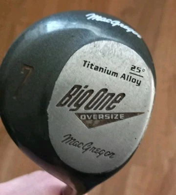 MacGregor 7 Wood 25* The Big One Oversize 100% Graphite Reg Flex RH Golf - Image 1 of 4