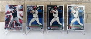 Ryan Waldschmidt 4-card lot 2024 Bowman Draft Chrome, Refractor, PP, Paper - Picture 1 of 9