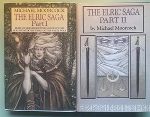 Die Elric Saga Teil I, II Michael Moorcock HC DJ BCE Hardcover 1984 - Bild 1 von 3
