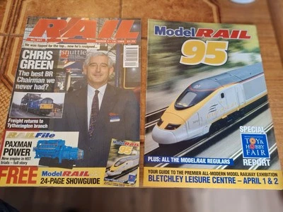 Rail magazine: No. 247: Mar01-14  1995 : CHRIS GREEN BEST BR CHAIRMAN  :(F) - Image 1 of 4
