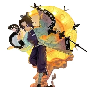 Statue Kocho Shinobu 28 cm anime manga Demon Slayer avec LED intégrée Top cadeau - Picture 1 of 9