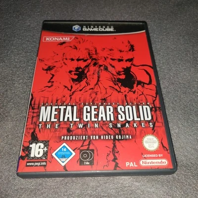 Metal Gear Solid: The Twin Snakes (Nintendo GameCube, 2004) - GC Spiel Game - Bild 1 von 4