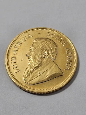1-1983 GOLD 1 OZ,  KRUGERAND GOLD COIN  UN CIRCULATED - Image 1 of 2