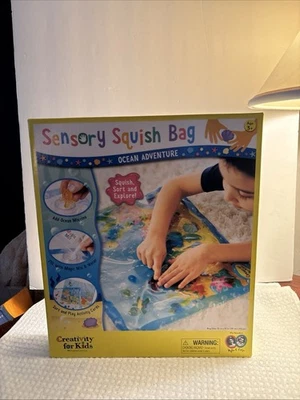 Creativity for Kids Sensory Squish Bag: Ocean Adventure Toddler Sensory Mat NIB - Image 1 of 4