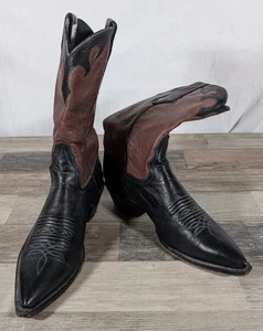 Larry Mahan & Thieves Market Women’s Pointed Toe Cowboy Boots Size 7 - Picture 1 of 12