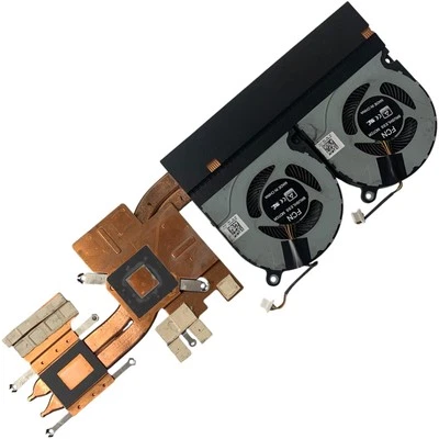 Acer Nitro 5 Laptop Heat Sink And Dual Fans Original DC28000JRF0 AN515-51 N17C1 - Image 1 of 4