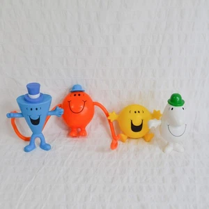 McDonald’s Mr Men Toys Roger Hargreaves Vintage 2003 x4 - Picture 1 of 8