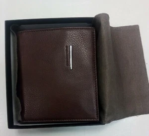 Piquadro PU1132 Portafoglio in pelle con Portamonete e PortaCarte. MAI USATO - Foto 1 di 3