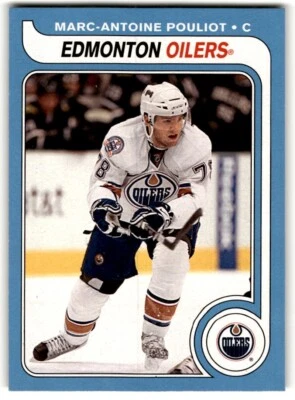 2008-09 O-Pee-Chee '79-80 Retro Marc-Antoine Pouliot #727 Edmonton Oilers - Image 1 of 2
