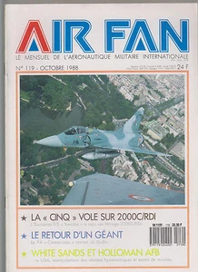 AIR FAN N°119 ESCADRON 1/5 SUR MIRAGE 2000C/RDI / PA CLEMENCEAU / WHITE SAND MIS - Imagen 1 de 2