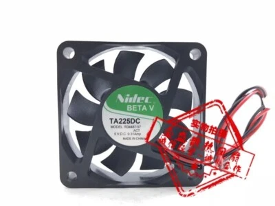 NIDEC R34487-57 6015 5V 0.33A 6CM 2-Wire Inverter Cooling Fan - Image 1 of 2
