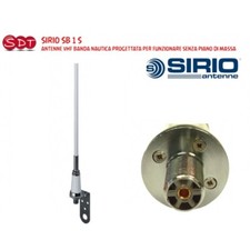 Sirio Sb 1S Antenna Vhf Banda Nautica Diseñado Para contra Marcha Sin P