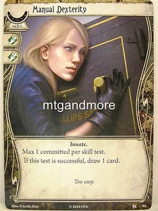 Arkham Horror LCG - 1x #092 Manual Dexterity - Base Set