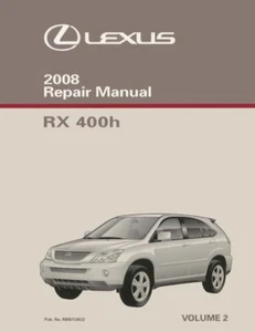 2008 Lexus RX 400h Shop Service Repair Manual Volume 2 Only - Picture 1 of 1