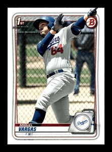 2020 Bowman 1st Bowman Paper Miguel Vargas Los Angeles Dodgers #BP-131 - Bild 1 von 2