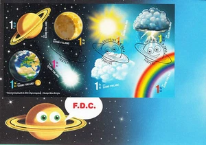 Signs of The Sky A Playful Booklet Finland Mint FDC 2014 - Picture 1 of 1