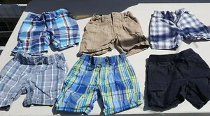 6 pair    Boys Toddlers  Shorts   18 mo - Picture 1 of 8