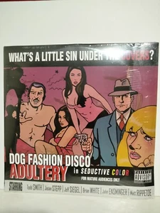 DOG FASHION DISCO Album LP - ADULTERY Sealed 2011 US Reissue Gatefold  2 x Vinyl - Picture 1 of 10