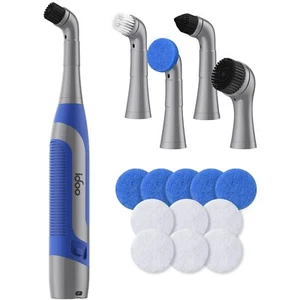 Electric Cordless Cleaning Brush Spin Scrubber Scrub Cleaner Battery Powered US - Picture 1 of 7