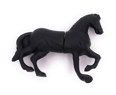 Cheval Noir Clé USB 8 Go 16 Go 32 Go 64 Go 2.0 / 3.0 - Photo 1/2