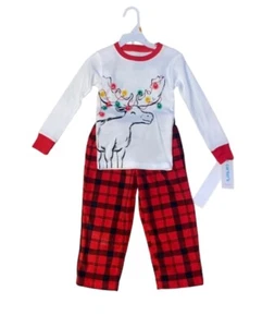 Carters Kleinkind Weihnachten Rentier Pyjama Set Neu mit Etikett 3T - Bild 1 von 1