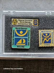 Connecticut Special Olympic World Games Lapel Pin Gift Set - Picture 1 of 3
