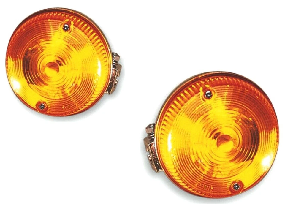 Par de señales de giro delanteras (izquierda/derecha) 78-79 Kawasaki KZ750B #25-2015+25-2015 Foto 1 de 1