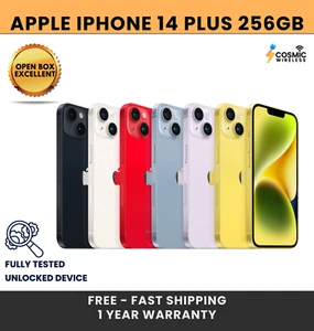 Apple iPhone 14 Plus 256GB Fully Unlocked 5G - Excellent - Picture 1 of 15