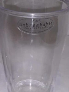 Bicchiere acqua trasparente infrangibile One Felli policarbonato lavabile in lavastoviglie - Foto 1 di 1