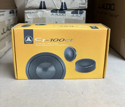 JL AUDIO Car / Van Tweeters Speakers 150 Watts Aluminium Dome Set Pair C1-100CT - Image 1 of 4