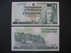 SCOTLAND 1 Pound 2001 (P351e) UNC - Picture 1 of 1